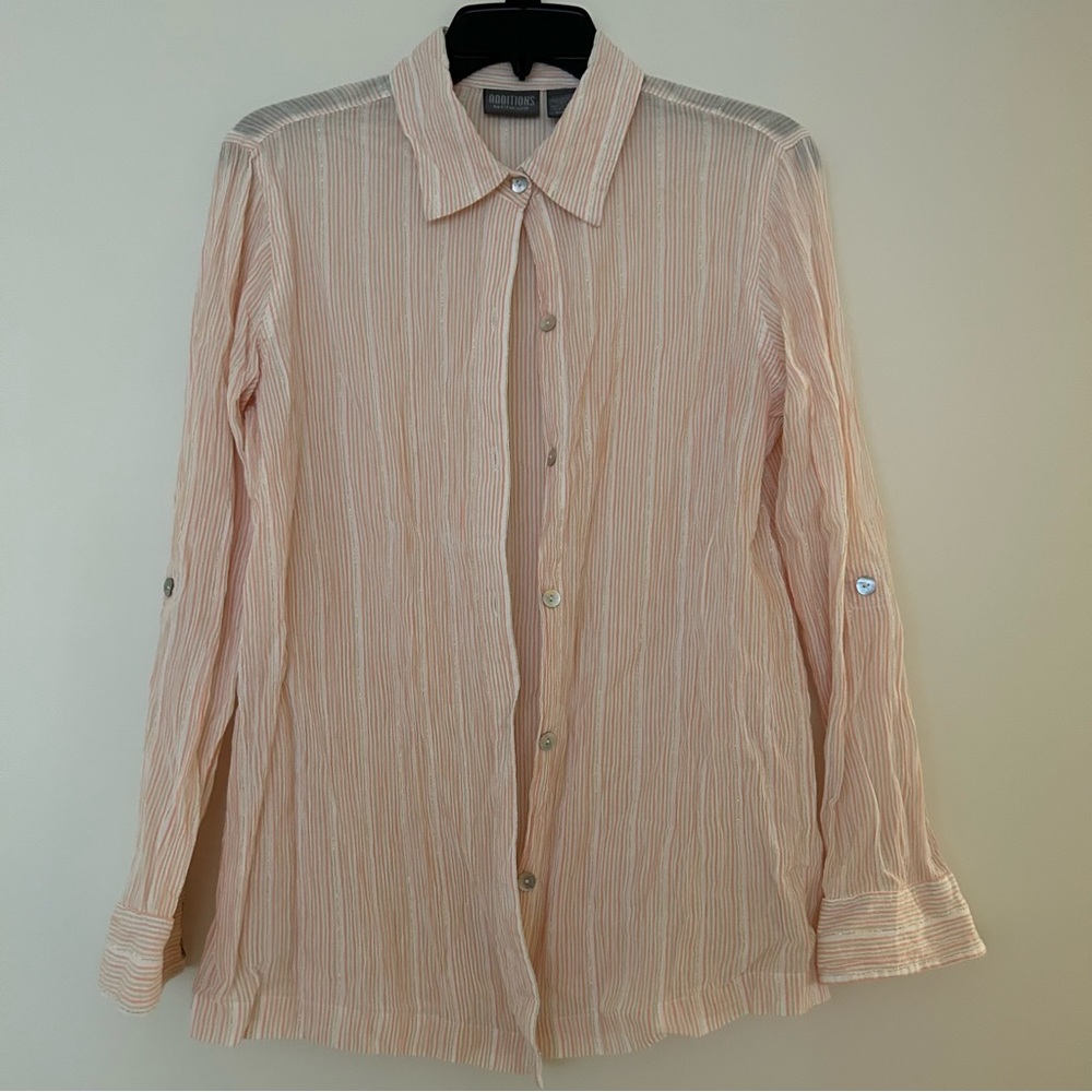 Additions By Chicos Collared Button Down Shirt - image 1